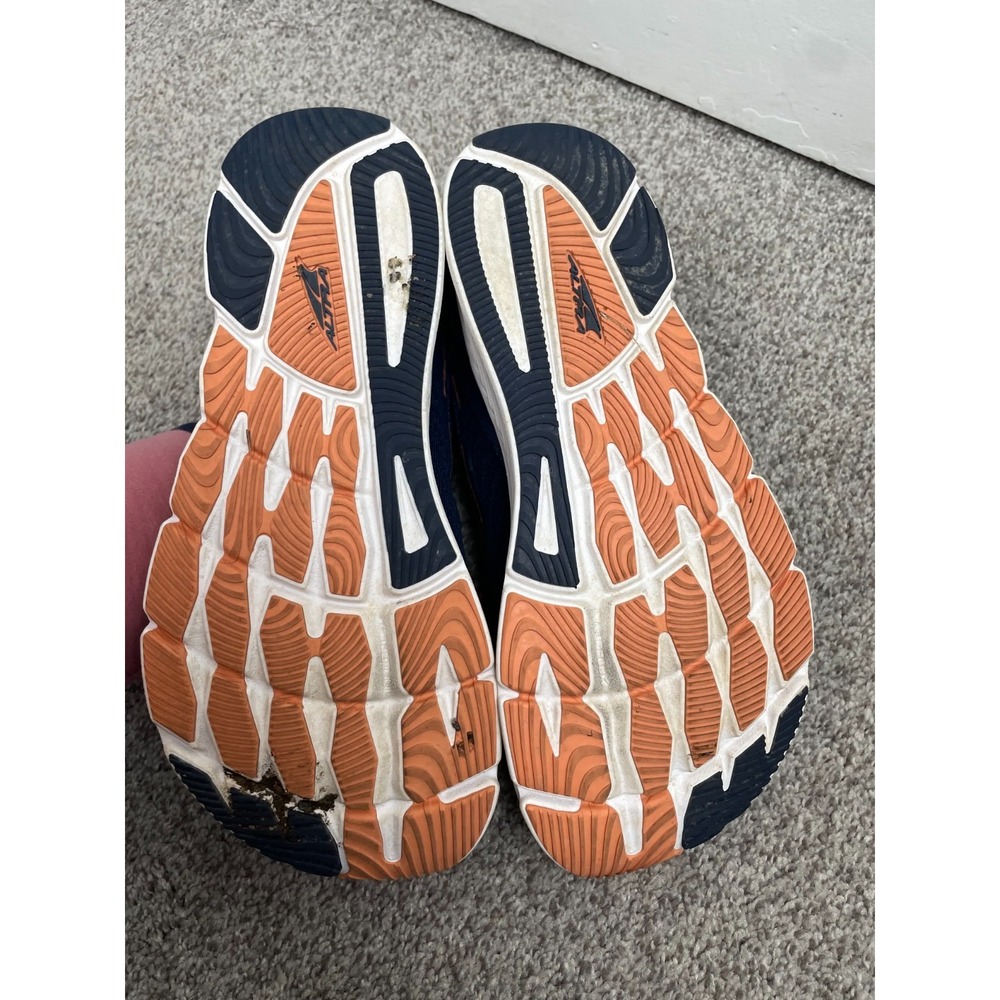 Altra Shoes Womens 9.5 Torin 6 Navy Blue Athletic Sporty Running Gym Cushion - Picture 9 of 10